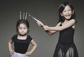 Father Takes Crazy Photos Of Daughters
